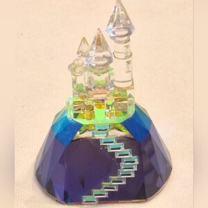 Crystal World Fantasy Castle Figurine MB